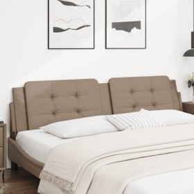 vidaXL Kopfteil-Kissen Cappuccino-Braun 200 cm Kunstleder