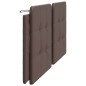 vidaXL Kopfteil-Kissen Braun 200 cm Kunstleder vidaXL Kopfteil-Kissen Braun 200 cm Kunstleder