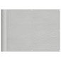 vidaXL Balkon-Sichtschutz Hellgrau 75x600 cm 100 % Polyester-Oxford vidaXL Balkon-Sichtschutz Hellgrau 75x600 cm 100 % Polyester-Oxford