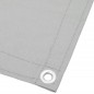 vidaXL Balkon-Sichtschutz Hellgrau 120x600 cm 100 % Polyester-Oxford vidaXL Balkon-Sichtschutz Hellgrau 120x600 cm 100 % Polyester-Oxford