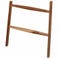 Bathroom Solutions Leiter-Handtuchhalter mit 6 Stangen Holz Natur Bathroom Solutions Leiter-Handtuchhalter mit 6 Stangen Holz Natur