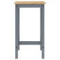 vidaXL 3-tlg. Bar-Set Grau Massivholz Kiefer vidaXL 3-tlg. Bar-Set Grau Massivholz Kiefer