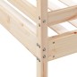 vidaXL Etagenbett 80x200/140x200 cm Massivholz Kiefer vidaXL Etagenbett 80x200/140x200 cm Massivholz Kiefer
