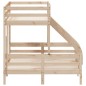 vidaXL Etagenbett 90x200/140x200 cm Massivholz Kiefer vidaXL Etagenbett 90x200/140x200 cm Massivholz Kiefer
