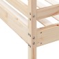 vidaXL Etagenbett 90x200/140x200 cm Massivholz Kiefer vidaXL Etagenbett 90x200/140x200 cm Massivholz Kiefer