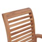 vidaXL Essstühle 8 Stk. mit Grünen Kissen Massivholz Teak vidaXL Essstühle 8 Stk. mit Grünen Kissen Massivholz Teak