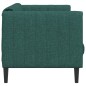 vidaXL Sofa 3-Sitzer Dunkelgrün Stoff vidaXL Sofa 3-Sitzer Dunkelgrün Stoff