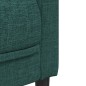 vidaXL Sofa 3-Sitzer Dunkelgrün Stoff vidaXL Sofa 3-Sitzer Dunkelgrün Stoff