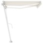 Automatische Markise mit LED & Windsensor 350x250 cm Creme Automatische Markise mit LED & Windsensor 350x250 cm Creme