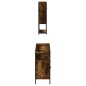 vidaXL 3-tlg. Badmöbel-Set Räuchereiche Holzwerkstoff vidaXL 3-tlg. Badmöbel-Set Räuchereiche Holzwerkstoff
