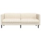 vidaXL 3-Sitzer-Sofa Leinen vidaXL 3-Sitzer-Sofa Leinen