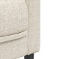 vidaXL 3-Sitzer-Sofa Leinen vidaXL 3-Sitzer-Sofa Leinen