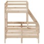 vidaXL Etagenbett 90x200/120x200 cm Massivholz Kiefer vidaXL Etagenbett 90x200/120x200 cm Massivholz Kiefer