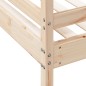 vidaXL Etagenbett 90x200/120x200 cm Massivholz Kiefer vidaXL Etagenbett 90x200/120x200 cm Massivholz Kiefer