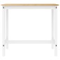 vidaXL 3-tlg. Bar-Set Weiß Massivholz Kiefer vidaXL 3-tlg. Bar-Set Weiß Massivholz Kiefer