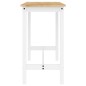 vidaXL 3-tlg. Bar-Set Weiß Massivholz Kiefer vidaXL 3-tlg. Bar-Set Weiß Massivholz Kiefer