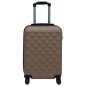 vidaXL Hartschalen-Trolley Braun ABS vidaXL Hartschalen-Trolley Braun ABS