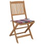 vidaXL Klappbare Gartenstühle mit Kissen 8 Stk. Massivholz Akazie vidaXL Klappbare Gartenstühle mit Kissen 8 Stk. Massivholz Akazie