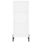 Highboard Weiß 34,5x34x180 cm Holzwerkstoff Highboard Weiß 34,5x34x180 cm Holzwerkstoff