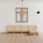 vidaXL 5-tlg. Garten-Lounge-Set Massivholz Kiefer vidaXL 5-tlg. Garten-Lounge-Set Massivholz Kiefer