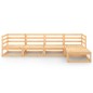 vidaXL 5-tlg. Garten-Lounge-Set Massivholz Kiefer vidaXL 5-tlg. Garten-Lounge-Set Massivholz Kiefer