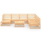 vidaXL 8-tlg. Garten-Lounge-Set Massivholz Kiefer vidaXL 8-tlg. Garten-Lounge-Set Massivholz Kiefer