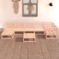 vidaXL 8-tlg. Garten-Lounge-Set Massivholz Kiefer vidaXL 8-tlg. Garten-Lounge-Set Massivholz Kiefer