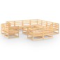 vidaXL 12-tlg. Garten-Lounge-Set Massivholz Kiefer vidaXL 12-tlg. Garten-Lounge-Set Massivholz Kiefer
