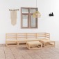 vidaXL 6-tlg. Garten-Lounge-Set Massivholz Kiefer vidaXL 6-tlg. Garten-Lounge-Set Massivholz Kiefer