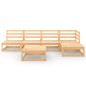 vidaXL 6-tlg. Garten-Lounge-Set Massivholz Kiefer vidaXL 6-tlg. Garten-Lounge-Set Massivholz Kiefer