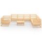 vidaXL 10-tlg. Garten-Lounge-Set Massivholz Kiefer vidaXL 10-tlg. Garten-Lounge-Set Massivholz Kiefer