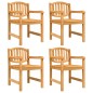 vidaXL 5-tlg. Garten-Essgruppe Massivholz Teak vidaXL 5-tlg. Garten-Essgruppe Massivholz Teak