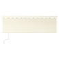 vidaXL Markise Automatisch mit Rollo LED Windsensor 4x3 m Creme vidaXL Markise Automatisch mit Rollo LED Windsensor 4x3 m Creme