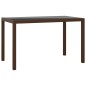 vidaXL 3-tlg. Garten-Essgruppe mit Kissen Poly Rattan Braun vidaXL 3-tlg. Garten-Essgruppe mit Kissen Poly Rattan Braun
