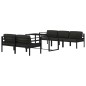 vidaXL 6-tlg. Garten-Lounge-Set mit Kissen Aluminium Anthrazit vidaXL 6-tlg. Garten-Lounge-Set mit Kissen Aluminium Anthrazit