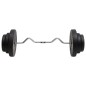 vidaXL Curlstange mit Gewichten 60 kg vidaXL Curlstange mit Gewichten 60 kg