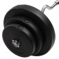 vidaXL Curlstange mit Gewichten 60 kg vidaXL Curlstange mit Gewichten 60 kg