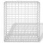 vidaXL Gabionenwand mit Glassteinen und LED-Lampe 100x30x100 cm vidaXL Gabionenwand mit Glassteinen und LED-Lampe 100x30x100 cm