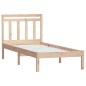 vidaXL Massivholzbett 90x190 cm vidaXL Massivholzbett 90x190 cm