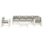 vidaXL 7-tlg. Garten-Lounge-Set Paletten mit Kissen in Taupe Holz vidaXL 7-tlg. Garten-Lounge-Set Paletten mit Kissen in Taupe Holz