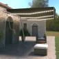 Automatische Markise mit LED & Windsensor 600x350 cm Anthrazit Automatische Markise mit LED & Windsensor 600x350 cm Anthrazit