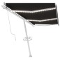 Automatische Markise mit LED & Windsensor 600x350 cm Anthrazit Automatische Markise mit LED & Windsensor 600x350 cm Anthrazit
