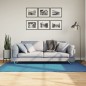 vidaXL Teppich OVIEDO Kurzflor Türkis 100x200 cm vidaXL Teppich OVIEDO Kurzflor Türkis 100x200 cm