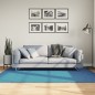 vidaXL Teppich OVIEDO Kurzflor Türkis 140x200 cm vidaXL Teppich OVIEDO Kurzflor Türkis 140x200 cm
