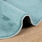 vidaXL Teppich OVIEDO Kurzflor Grün Ø 80 cm vidaXL Teppich OVIEDO Kurzflor Grün Ø 80 cm