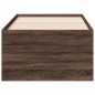 vidaXL Tagesbett Schubladen Braun Eiche-Optik 100x200 cm Holzwerkstoff vidaXL Tagesbett Schubladen Braun Eiche-Optik 100x200 cm Holzwerkstoff
