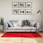 vidaXL Teppich OVIEDO Kurzflor Rot 80x150 cm vidaXL Teppich OVIEDO Kurzflor Rot 80x150 cm