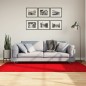 vidaXL Teppich OVIEDO Kurzflor Rot 100x200 cm vidaXL Teppich OVIEDO Kurzflor Rot 100x200 cm