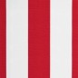 vidaXL Markisenbespannung Rot und Weiß Gestreift 3,5x2,5 m vidaXL Markisenbespannung Rot und Weiß Gestreift 3,5x2,5 m