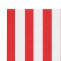 vidaXL Markisenbespannung Rot und Weiß Gestreift 5x3 m vidaXL Markisenbespannung Rot und Weiß Gestreift 5x3 m